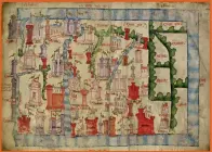  ?? ?? Above, the first map of Scotland detailing the Kingdom of the Scots is on display in the Wardlaw Museum at the University of St Andrews until July 3. The 15th-century document is one of the earliest maps of Scotland; left, kite surfers enjoy the winds off Barassie beach in Troon