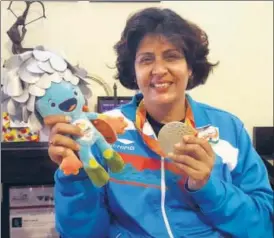  ??  ?? Paraathlet­e Deepa Malik won silver in Rio Olympics 2016.