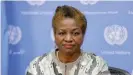  ??  ?? Natalia Kanem, Executive Director of the United Nations Population Fund (UNFPA), says women's lives are 'governed by others'