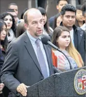  ?? Patrick T. Fallon For The Times ?? L.A. SCHOOL BOARD incumbent Steve Zimmer has been a target of charter school proponents.