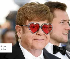  ??  ?? Elton John