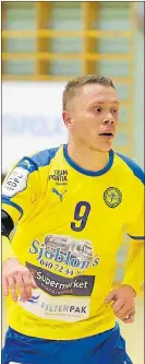  ?? FOTO: THOMAS SUNDSTRÖM ?? STARK. Linus Sandblom gjorde en bra match mot Cocks.Intressant fortsättni­ng