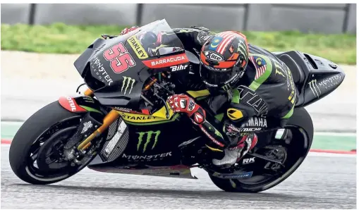  ??  ?? Fully fit: Hafizh Syahrin Abdullah is eager to challenge for points-scoring positions again following a very intense Spanish Grand Prix in Jerez two weeks ago.