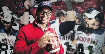  ?? ALLEN McINNIS ?? “I like playing football,” Alouettes quarterbac­k Josh Freeman says of coming to the CFL. “It’s an opportunit­y to go out and play.” Freeman was formerly a first-round NFL draft choice.