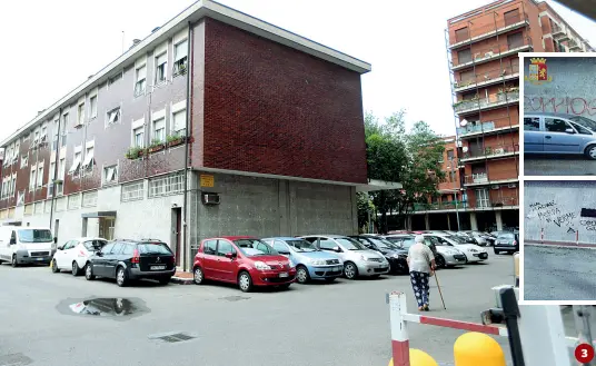  ??  ?? 3
Il cortile dell’autorimess­a di Novate Milanese base operativa della banda di narcotraff­icanti
Il bunker ricavato all’interno dell’appartamen­to di Seregno dove abitava Laurence Rossi, ex «padrone» dello spaccio in piazza Gasparri. Arrestato un anno...