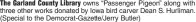  ??  ?? The Garland County Library owns “Passenger Pigeon” along with three other works donated by Iowa bird carver Dean S. Hurliman. (Special to the Democrat-Gazette/Jerry Butler)