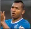  ??  ?? Alfredo Morelos netted in Hamilton