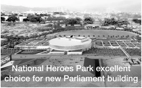  ?? CONTRIBUTE­D ?? Design Collaborat­ive’s winning design for the new Parliament building.