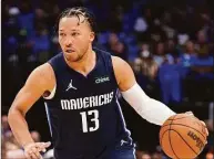  ?? Tony Gutierrez / Associated Press ?? The Mavericks’ Jalen Brunson has been linked to the Knicks on multiple occasions and signing him would end the franchise’s search for a star point guard.