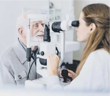  ??  ?? 0 Simple vision tests of 77 people with Parkinson’s predicted who would go on to get dementia