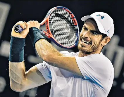  ??  ?? Comeback trail: Andy Murray will start his season in Brisbane next month; and (below) with John Mcenroe