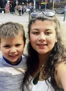  ?? PHOTO: SUPPLIED ?? Tragic . . . Mother Charlene Hong Hue Phuong, pictured with her son in Sydney’s Chinatown.