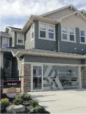  ?? Trico Homes ?? The Gemini 2 is a new duplex show home by Trico Homes in Evanston.
