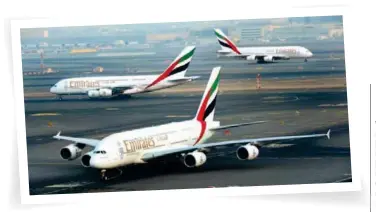  ??  ?? Sao Paulo, Casablanca and Tokyo Narita are now served by Emirates’ A380s. The Dubai carrier has become the first airline to operate scheduled double-decker services to Latin America and North Africa.