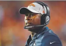  ?? Joe Amon, The Denver Post ?? Broncos coach Vance Joseph will have his work cut out for him Thursday night in Arizona as he prepares to decide which players will make the team’s 53-man roster.