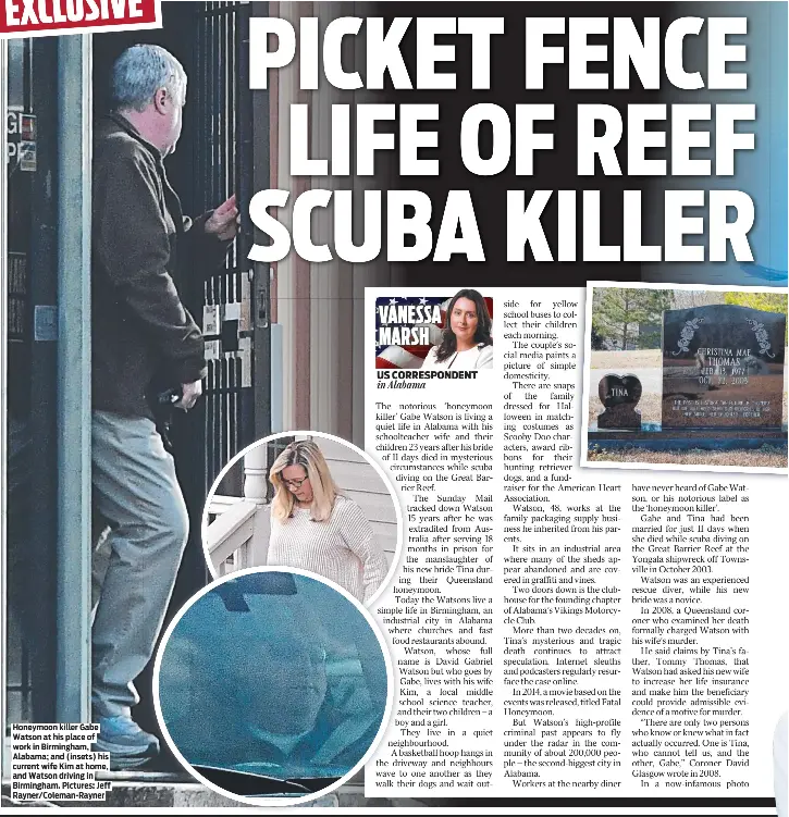 PICKET FENCE LIFE OF REEF SCUBA KILLER - PressReader