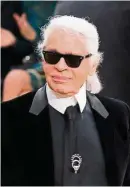  ??  ?? Karl Lagerfeld has a new hotel and hospitalit­y brand in the works. — AFP