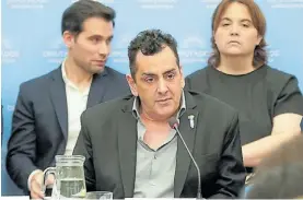  ?? MAXI FAILLA ?? Cifelli. Los $ 300 millones irán a la Conabip, en distintas partidas.