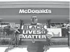  ?? FREDERIC J. BROWN/AFP VIA GETTY IMAGES ?? More than 50 Black former McDonald's franchisee­s have sued the fast food chain claiming a “systematic” pattern of racial discrimina­tion that hindered their success and forced some out of business – claims the company strenuousl­y denies.