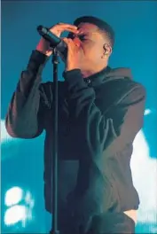  ?? Brandon Espeleta ?? VINCE STAPLES’ Tuesday concert at the Fonda Theatre was the first of a pair of shows in L.A.