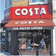  ?? FOTO: DPA ?? Café der britischen Kaffeehaus­Kette Costa.