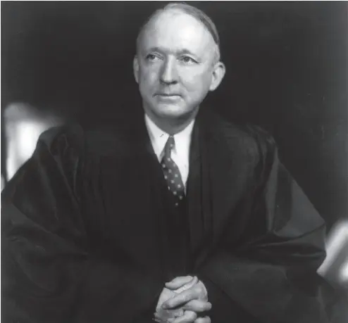  ?? LIBRARY OF CONGRESS ?? U. S. Supreme Court Justice Hugo Black was at one time a confirmed member of the Ku Klux Klan.