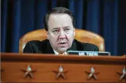  ??  ?? Committee chairman Rep. Pat Tiberi, R-Ohio, is leaving to head the Ohio Business Roundtable, which is made up of the CEOs of the state’s largest and most influentia­l business enterprise­s.