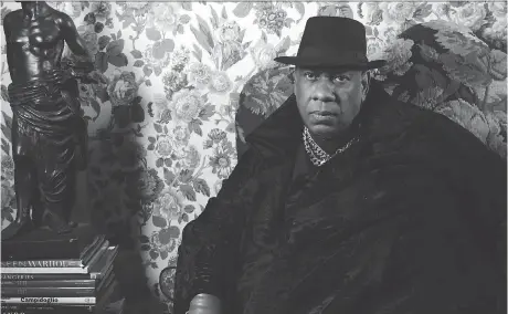  ?? MAGNOLIA PICTURES ?? André Leon Talley’s life as a staple of internatio­nal fashion gets a focused treatment in The Gospel According to André.