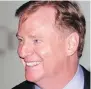  ??  ?? Roger Goodell