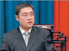  ??  ?? PURE DEAL: Chinese Embassy spokespers­on Cheng Lei said the Crafar Farms sale was a purely commercial deal.