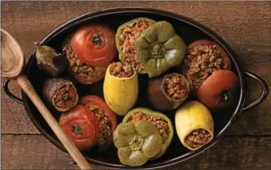  ?? PHOTO COURTESY OF DONOVAN ROBERTS WITMER AND HERALD PRESS ?? Many readers love the recipe for Mahsi, Middle Eastern stuffed vegetables.