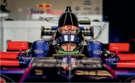  ?? PHOTO: GETTY IMAGES ?? Brendon Hartley has not raced a single-seater since 2012 ahead of his F1 debut in Texas this weekend.