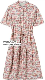  ??  ?? Dress, €220, woodwood.com