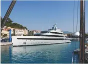  ??  ?? L E F T Cathédrale de la Major in Marseille M I D D L E The 84m Feadship Savannah manoeuvres carefully out of Nice’s busy harbour R I G H T The wonderfull­y accessible beach at Antibes