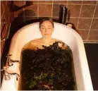  ??  ?? A treatment at Voya Seaweed Baths