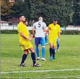  ??  ?? VIGOR CORSARA Brutto colpo per il San Lorenzo Nuovo di mister Fabio Goretti