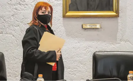  ?? ARCHIVO ROBERTO HERNÁNDEZ ?? Rosario Piedra, presidenta de la CNDH