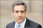  ?? AFP ?? File photo of Michael Cohen, Donald Trump’s lawyer.