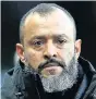  ??  ?? WELL CONNECTED: Nuno knows Mendes & Mourinho