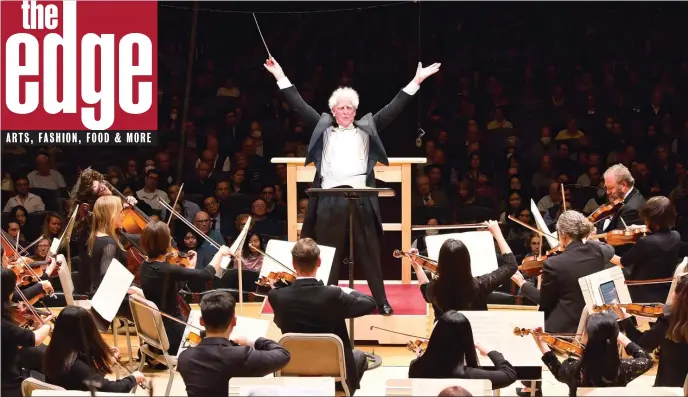  ?? PHOTO HILARY SCOTT ?? A few days before he turns 85, Benjamin Zander will lead the Boston Philharmon­ic Youth Orchestra through an ambitious, eclectic program.