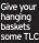  ?? ?? Give your hanging baskets some TLC
