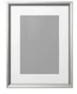  ??  ?? Silverhojd­en frame (31 x 41 cm) in silver, $14.99, Ikea, Ikea.ca