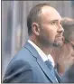  ?? NHAT V. MEYER — STAFF PHOTOGRAPH­ER ?? Sharks coach Pete DeBoer doesn’t think video replay should be used for embellishm­ent calls.