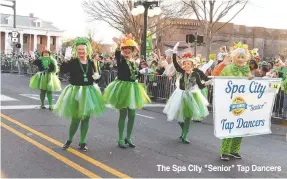  ??  ?? The Spa City "Senior" Tap Dancers