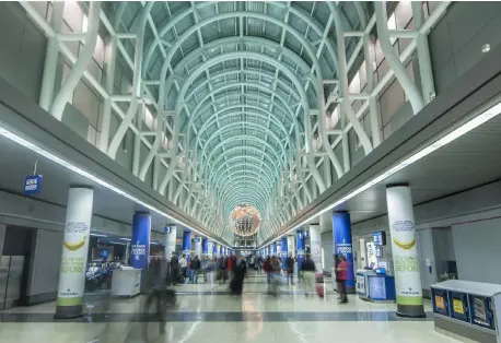  ?? Tech Upgrades:
Chicago O’hare Internatio­nal Airport PHOTO: © CZUBER | DREAMSTIME.COM ??