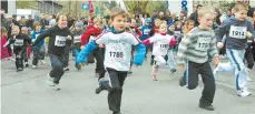  ?? FOTO: PRIVAT ?? Der Lauf für Kinder wird immer beliebter.