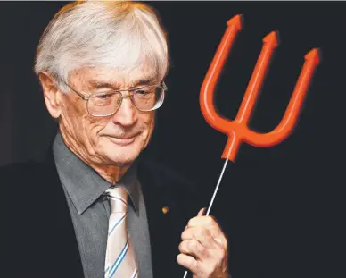  ?? Picture: MARK KOLBE/GETTY IMAGES ?? DEVIL’S ADVOCATE: Dick Smith has stirred up controvers­y with his comments about immigratio­n.