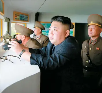  ??  ?? Les États-unis ont promis de nouvelles sanctions pour forcer le régime du leader nord-coréen Kim Jong-un à abandonner son programme nucléaire.