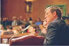  ?? DEAN HANSON/JOURNAL ?? Former U.S. Sen. Pete Domenici of New Mexico at the U.S. Capitol in October 1993.