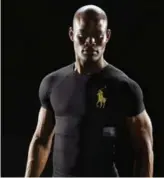  ?? OMSIGNAL ?? Ralph Lauren’s Polo Tech shirt was created in collaborat­ion with Montreal-based OMSignal. Silver fibres woven into the shirt capture biodata and interface with your iPhone to communicat­e the ABCs of biometrics: A is for activity and movement; B is for...